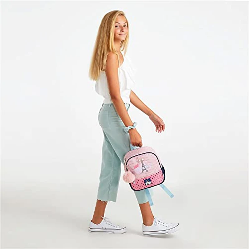 Enso Bonjour Mochila Preescolar Rosa 23x25x10 cms Poliéster 5,75L - Imagen 2