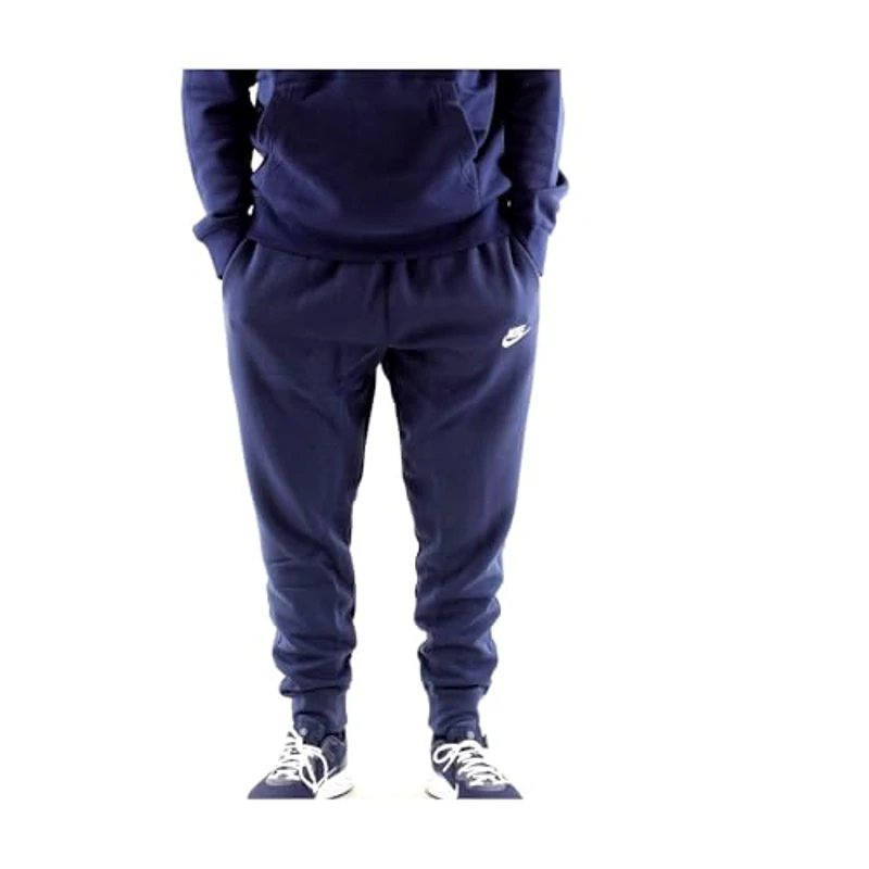 Nike M NSW Club Jggr BB Pantalones de Deporte, Hombre, Midnight Navy/Midnight Navy/White, S - Imagen 1