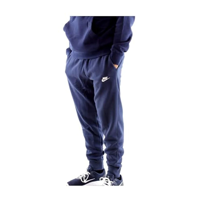 Nike M NSW Club Jggr BB Pantalones de Deporte, Hombre, Midnight Navy/Midnight Navy/White, S - Imagen 3
