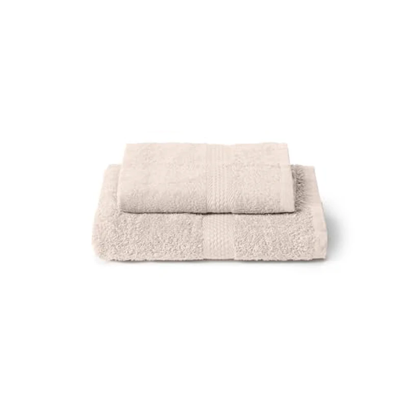 Caleffi Juego de toallas de baño para cara y bidé de algodón, toallas resistentes al lavado, incluye 1 toalla de cara de 55 x 100 cm y 1 toalla de bidet de invitados de 40 x 60 cm, toallas Caleffi de - Imagen 1