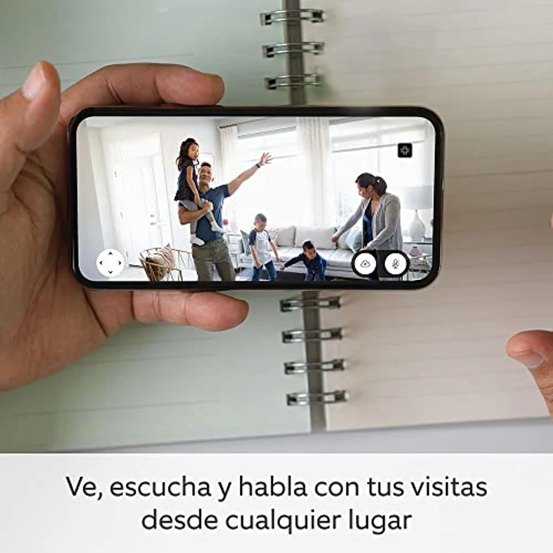 Blink Mini Pan-Tilt Cámara | Cámara de seguridad inteligente orientable, interior, con enchufe, audio bidireccional, vídeo HD y detección de movimiento, compatible con Alexa (blanca) - Imagen 3