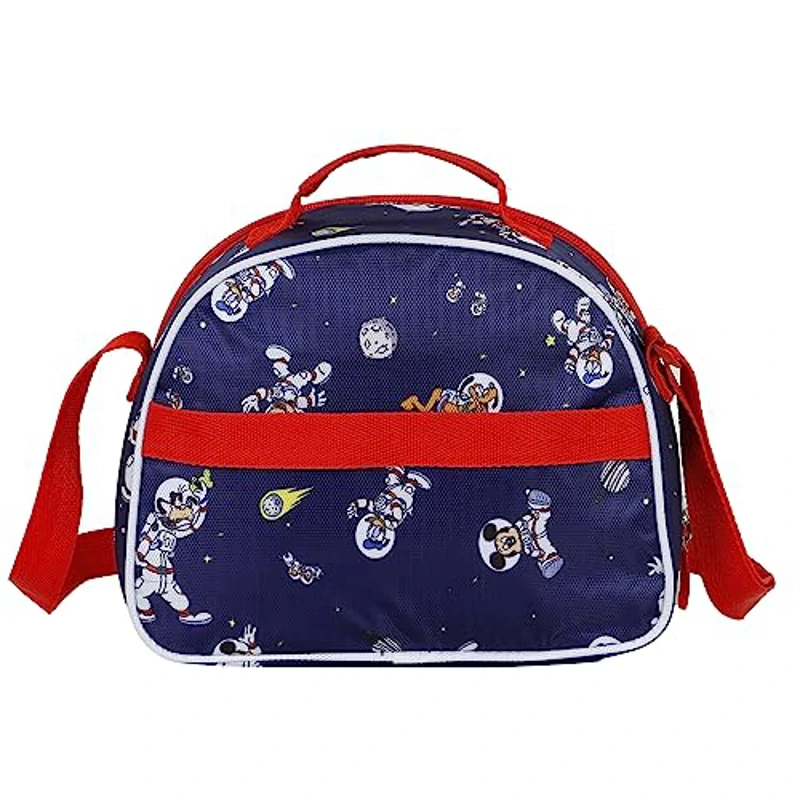Disney Mickey Mouse Astronaut-Bolsa Portamerienda 3D, Azul, 25.5 x 20 cm - Imagen 3