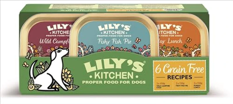 Lily's Kitchen Grain Free Multipack Wet Dog Food (6 x 150g) - Imagen 1