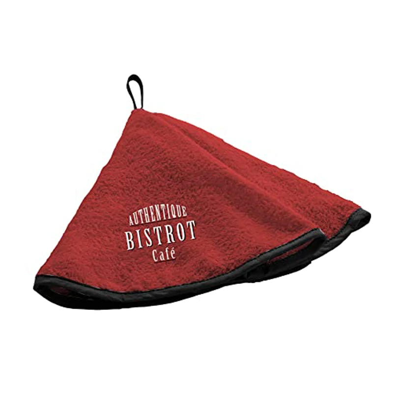 Douceur d'Intérieur Auténtico EssuiE-Mano Redondo, Rojo, (0) 60 cm - Imagen 1