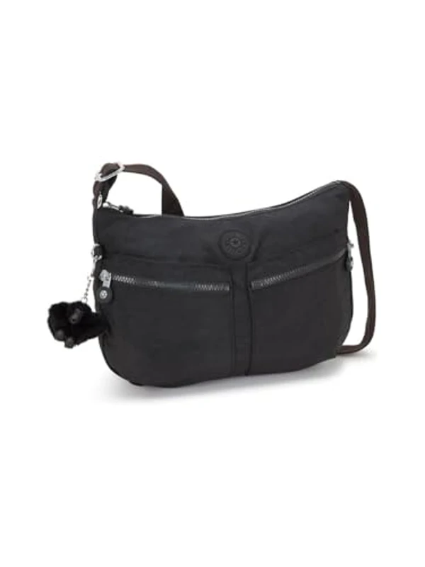 Kipling Izellah Bandolera Mediana, Black Noir (Negro) - Imagen 2
