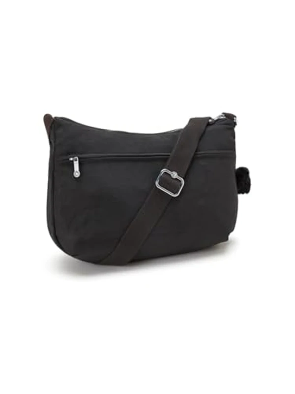 Kipling Izellah Bandolera Mediana, Black Noir (Negro) - Imagen 3
