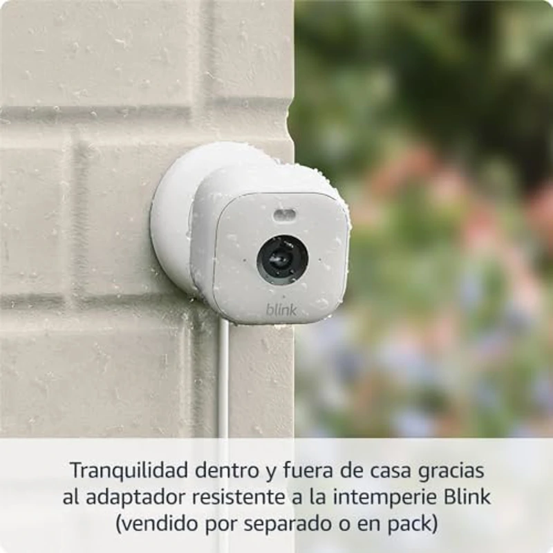 Blink Mini 2 | Cámara de vigilancia interior compacta, HD con enchufe, visión nocturna en color, foco integrado, audio bidireccional, detección de movimiento, compatible con Alexa (blanco) - Imagen 3
