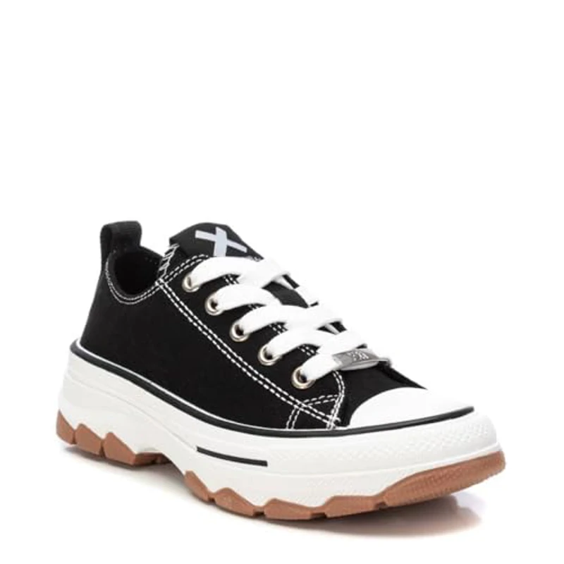 XTI - Zapatilla Niña Negro - Calzado Cómodo y Versátil - Moda Casual - Modelo 15127802 (Talla 33) - Imagen 2