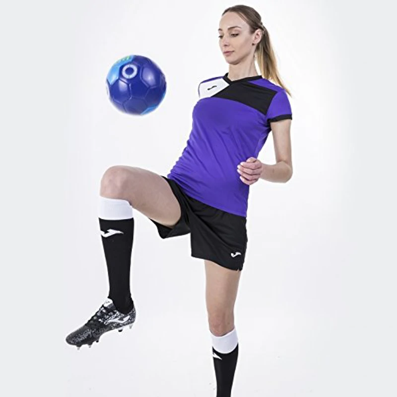Joma Paris II-W Pantalones Cortos Deportivos, Mujer, Negro, XL - Imagen 3