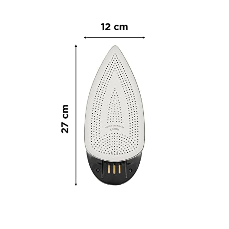 Rowenta Freemove DE5010 Plancha sin cable con golpe de vapor 115 g/min, sin cable, 250 ml, suela Microsteam 400 láser, autoapagado y antical, todo tipo de tejidos, Azul/Negro - Imagen 2