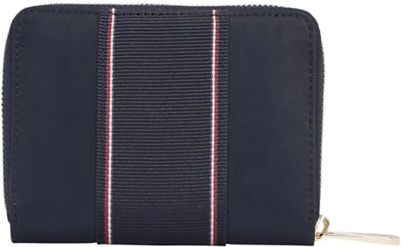 Tommy Hilfiger Mujer Cartera Poppy pequeña, Azul (Space Blue Corp), Talla Única - Imagen 2
