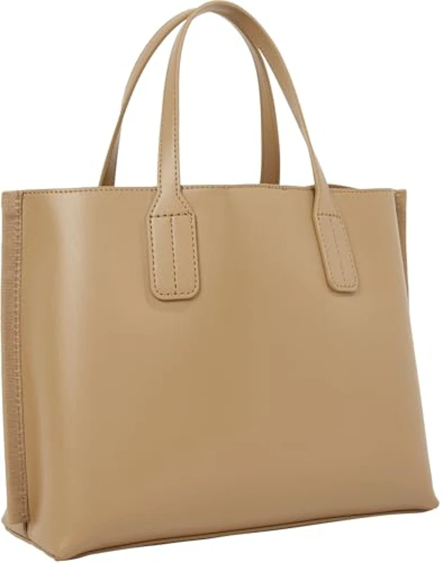 Tommy Hilfiger Bolso Tote Mujer Distinct Mini pequeño, Beige (Safari Canvas), Talla Única - Imagen 2