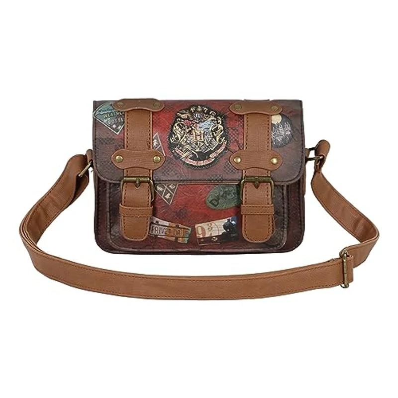 KARACTERMANIA Harry Potter Railway - Bolso Satchel, Marrón, 20 cm - Imagen 2