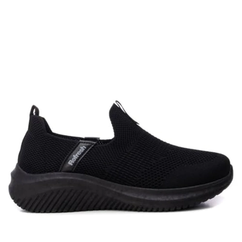 REFRESH - Zapatilla Mujer Negro - Calzado Cómodo y Versátil - Moda Casual - Modelo 17240304 (Talla 38) - Imagen 1