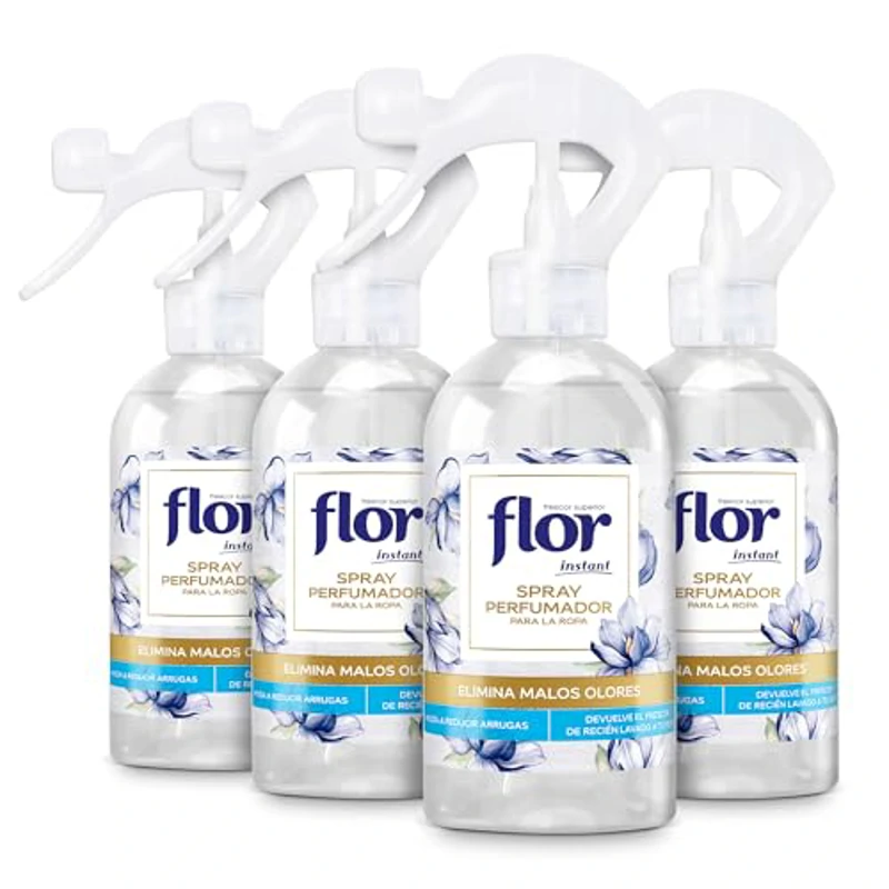 Flor Instant Perfume para la ropa, fragancia azul - pack de 4 - Imagen 1