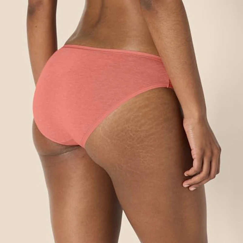 Amazon Essentials Braguita de bikini de algodón (disponible en tallas grandes) Mujer, Pack de 6, Neutral Shades, 48 - Imagen 3