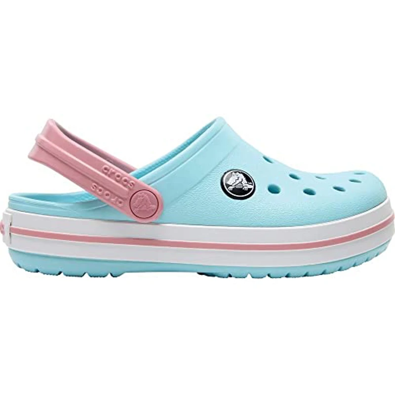 Crocs Crocband Clog T, Zuecos Unisex niños, Multicolor Ice Blue White, 22/23 EU - Imagen 1