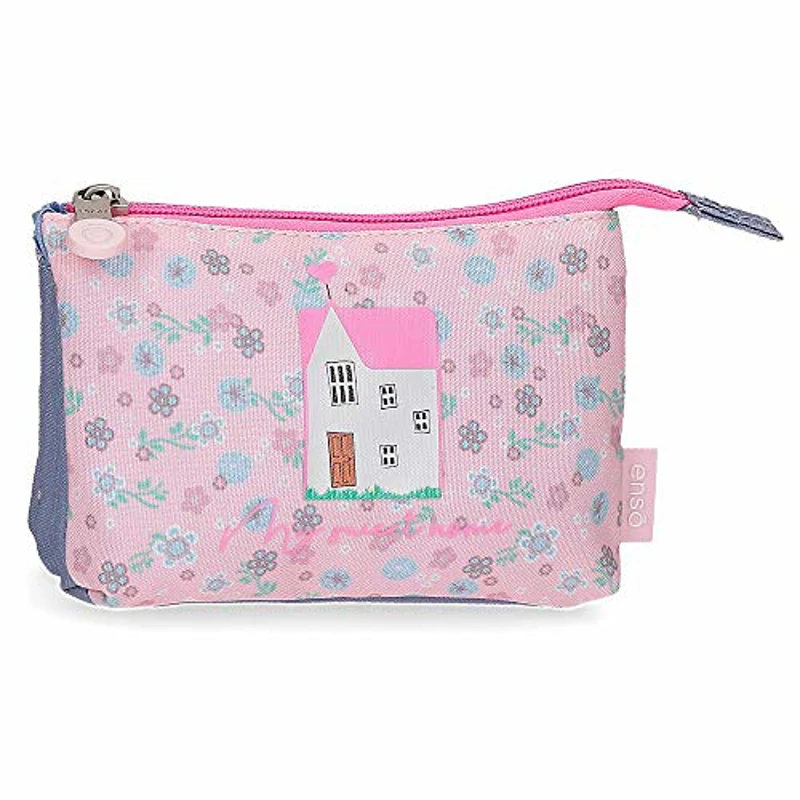 Enso My Sweet Home Monedero billetero Multicolor 14x10x3,5 cms Poliéster - Imagen 1