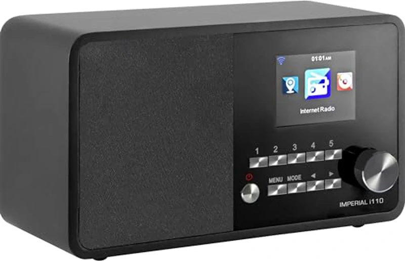 Imperial 22-321-00 i110 Radio Internet (TFT Pantalla a Color, WLAN, Line-out, Fuente Alimentación) Negro - Imagen 1
