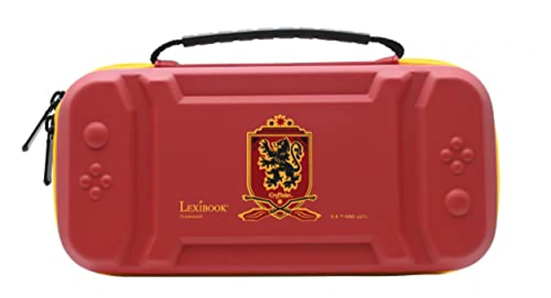 Lexibook, Harry Potter, Funda Protectora para Consola y Accesorios, A Prueba de Golpes, Rojo, MFA62HP - Imagen 1