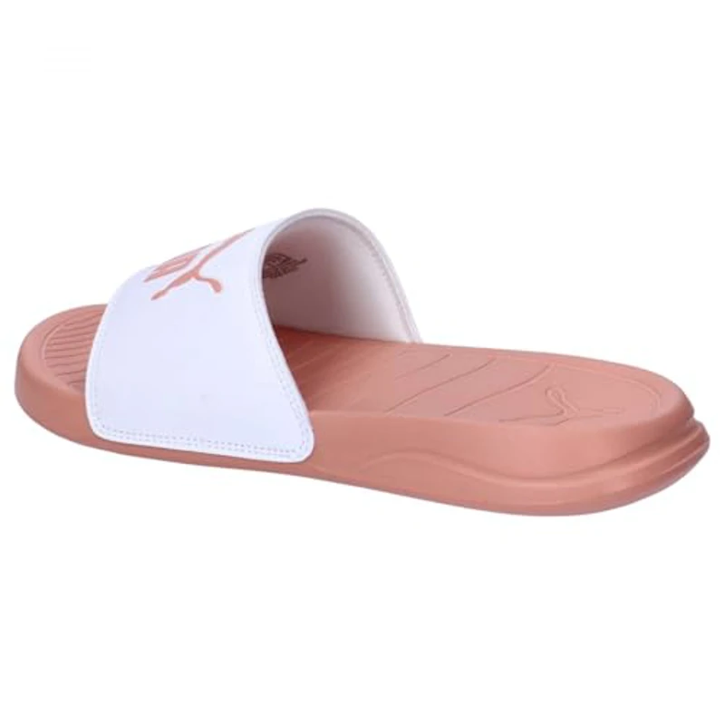 PUMA Popcat 20, Chanclas Unisex adulto, Puma White Deeva Peach, 46 EU - Imagen 3