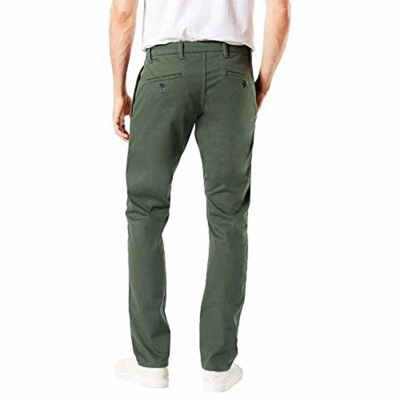 Dockers Smart Supreme Flex Skinny Pantalones, Deep Depths, 34W / 32L para Hombre - Imagen 2