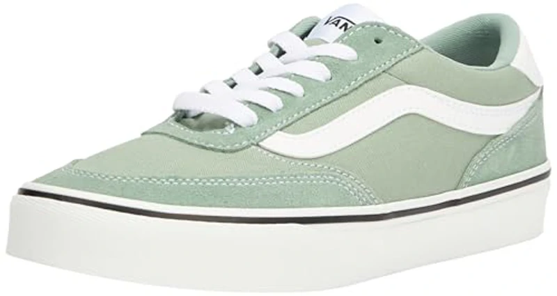 Vans Brooklyn LS, Zapatillas Mujer, Suede Canvas Iceberg Green 40 EU - Imagen 1