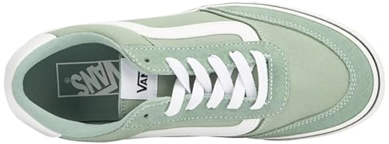 Vans Brooklyn LS, Zapatillas Mujer, Suede Canvas Iceberg Green 40 EU - Imagen 3