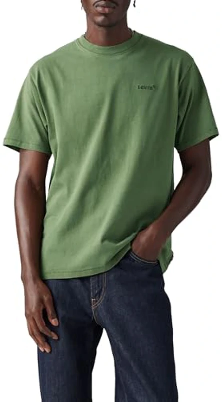 Levi's Hombre Red Tab Vintage tee, Camiseta, Garment Dye Vineyard Green Jersey, M - Imagen 1