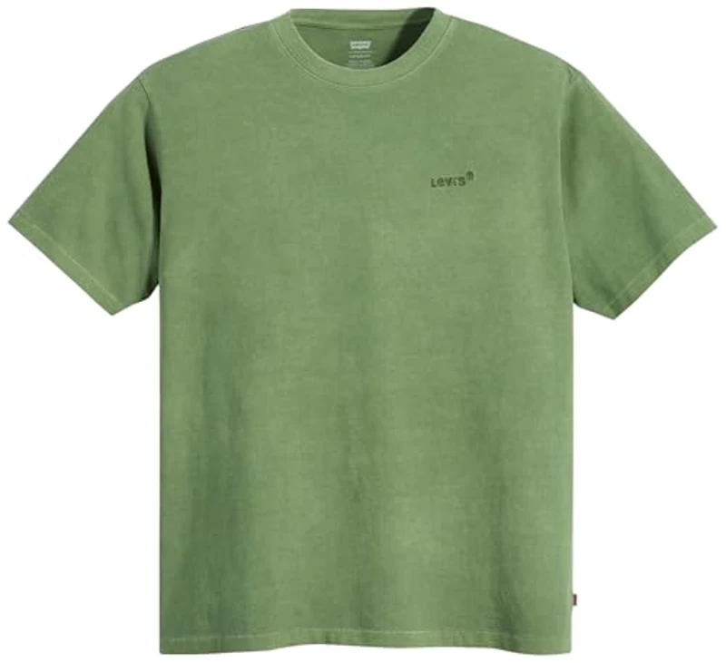 Levi's Hombre Red Tab Vintage tee, Camiseta, Garment Dye Vineyard Green Jersey, M - Imagen 3