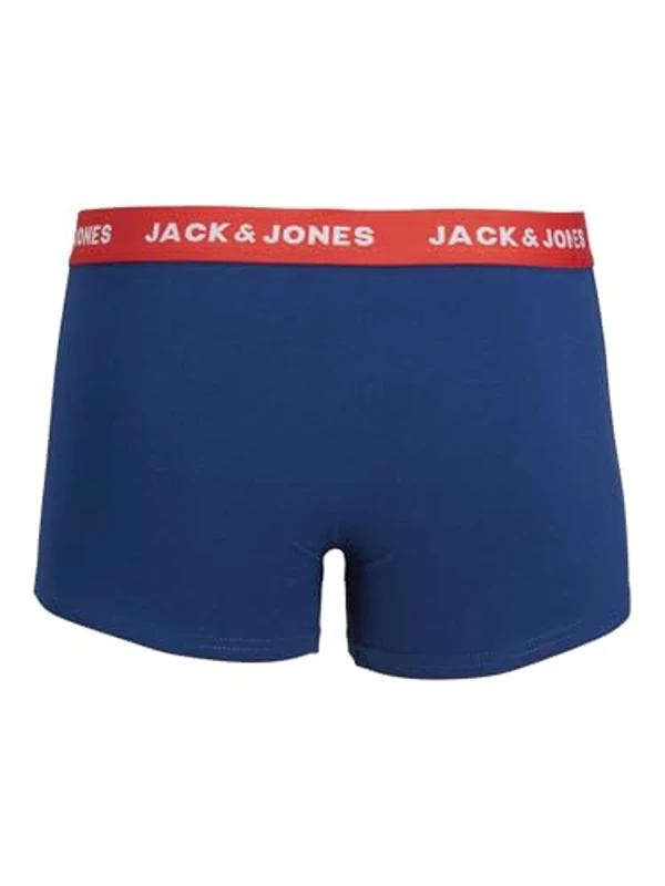 Jack & Jones Jaclee Trunks 5 Pack Calzoncillos Boxer Hombre, Hombre, Azul Estate Blue, L - Imagen 2