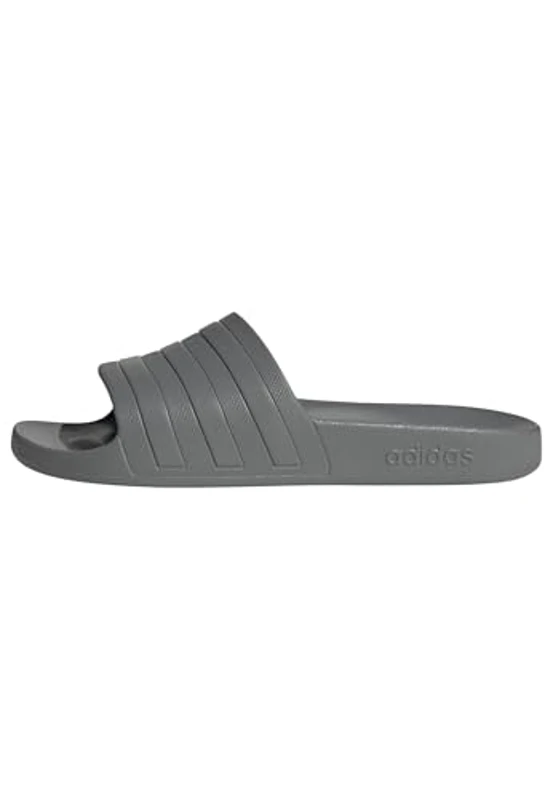 adidas Mujer Adilette Aqua Slides, grey three/grey three/grey three, 43 EU - Imagen 1