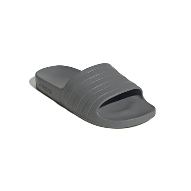 adidas Mujer Adilette Aqua Slides, grey three/grey three/grey three, 43 EU - Imagen 3