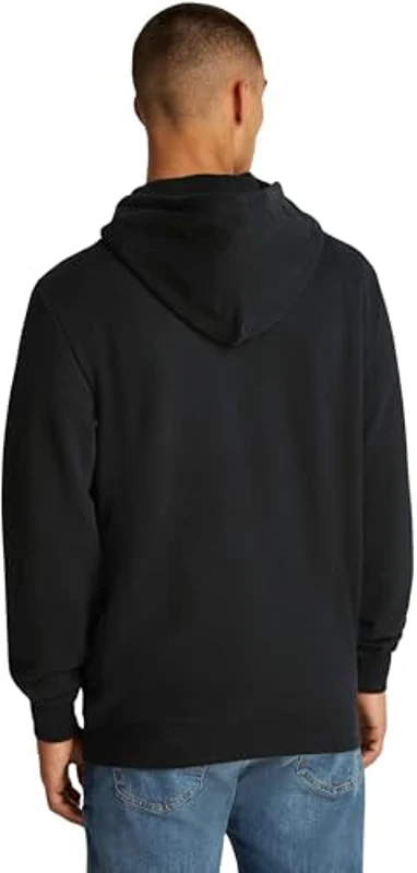 Tommy Jeans Sudadera Hombre Entry Graphic con Capucha, Negro (Black), XS - Imagen 2