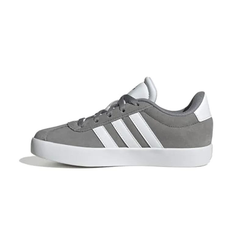 adidas Vl Court 3.0 Shoes Kids, Zapatilla de deporte Unisex niños, Grey Three Cloud White Grey Two, 40 EU