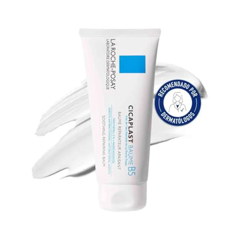 La Roche Posay Bálsamo Calmante Reparador, Alivia la Piel Irritada, Reduce Marcas, Enriquecido con vitamina B5+y Manteca de Karité, Para Piel Sensible, Ciclaplast Baume B5+, 100 ml